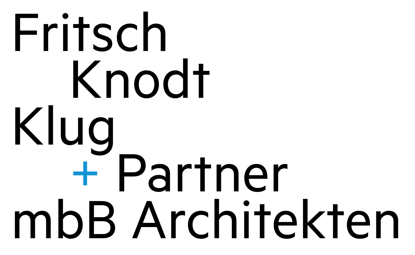 Logo Fritsch-Knodt-Klug+Partner mbB Architekten